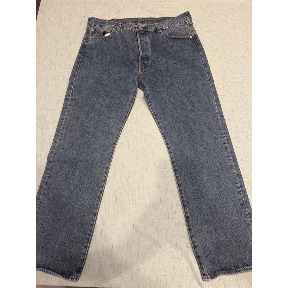 Levi's Men's 501 Button-Fly 36x30 Original Straight Fit Jeans 00078